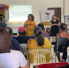Apresentação do Comitê de Cultura de Pernambuco no Sertão.